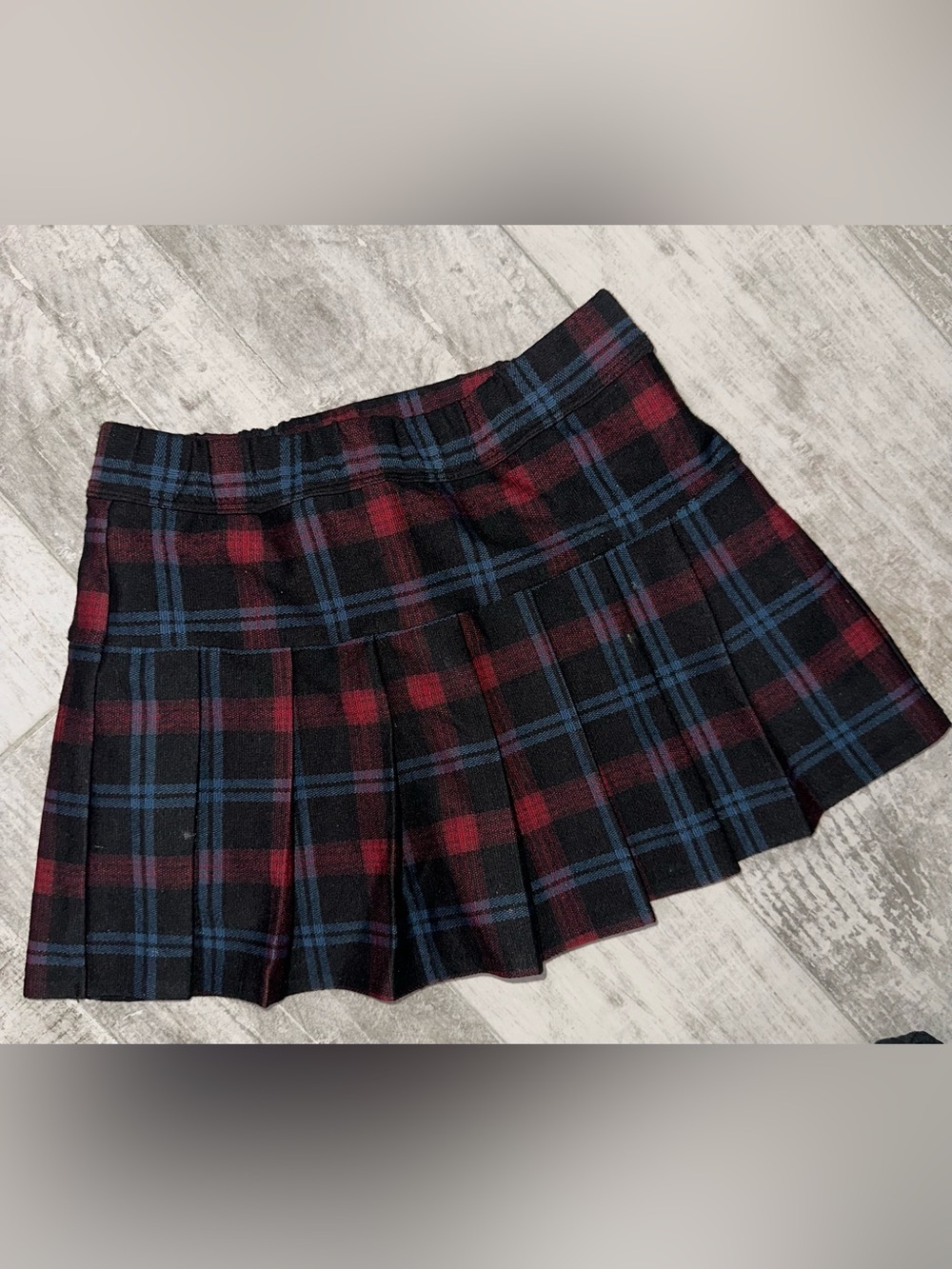 Abercrombie Kids Plaid Pleated Skirt Size 9/10 Worn Once